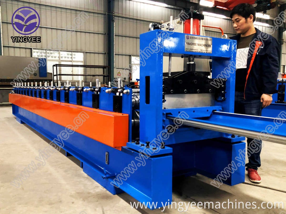 Galvanized steel roof sheet standing seam roll forming machine